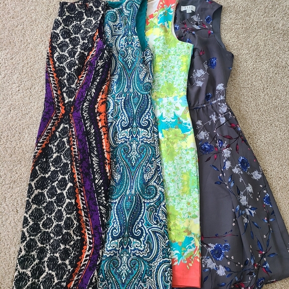 Beautiful lot of Nine West dresses! Sz 8/10 - Picture 1 of 12